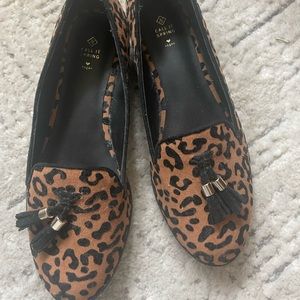 Cheetah print flats